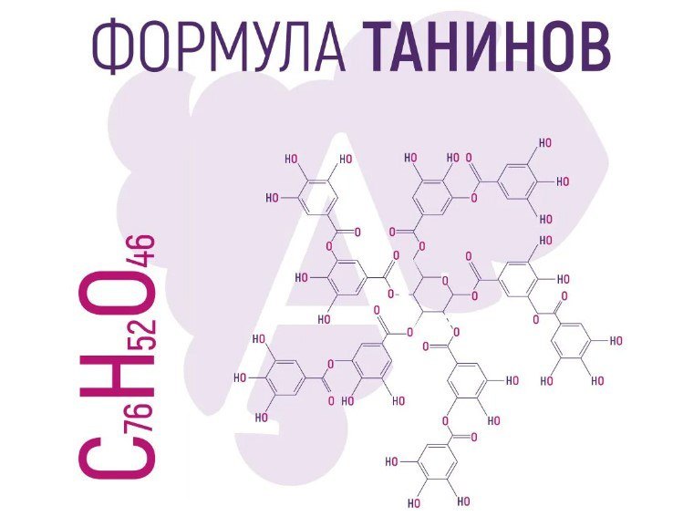 Химическая формула танинов